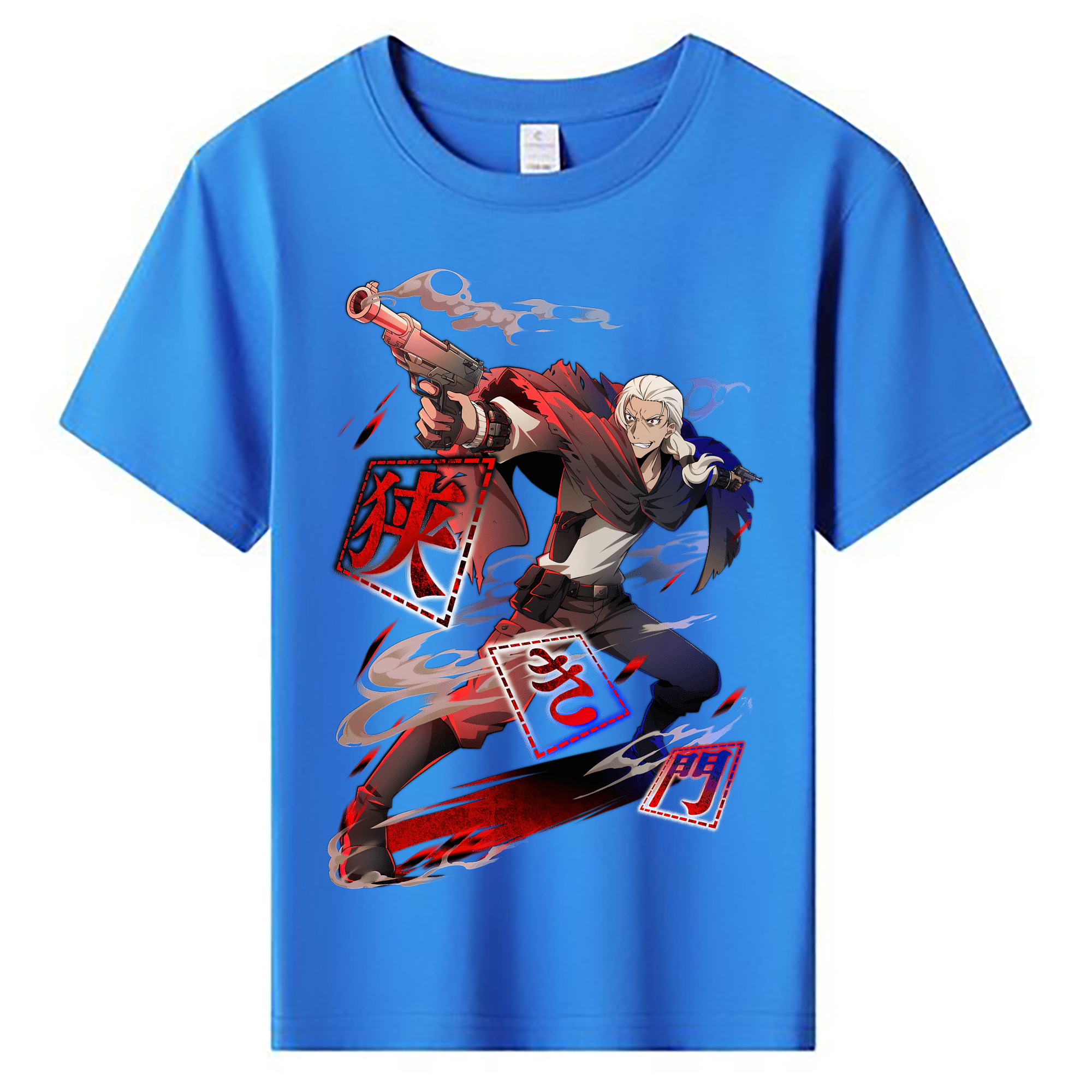 （画像用） 文豪ストレイドッグス Bungo Stray Dogs 綿100％キッズTシャツ（フロントプリント）